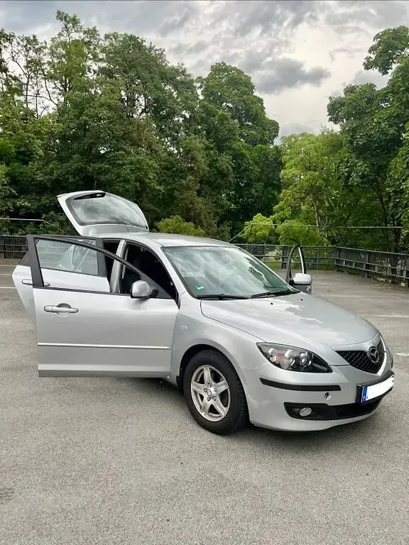 Gebraucht Mazda 3 Active 109 PS (80 kW) 2007 Silber Limousine