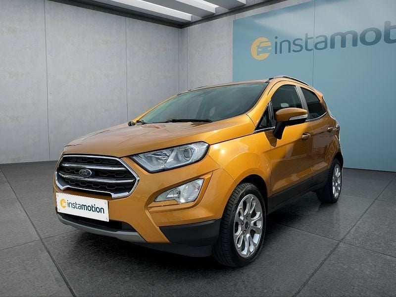 Gelb Gebraucht 2021 Ford Ecosport SUV | 16.099 € (Fairer Preis) - Bild 1/4