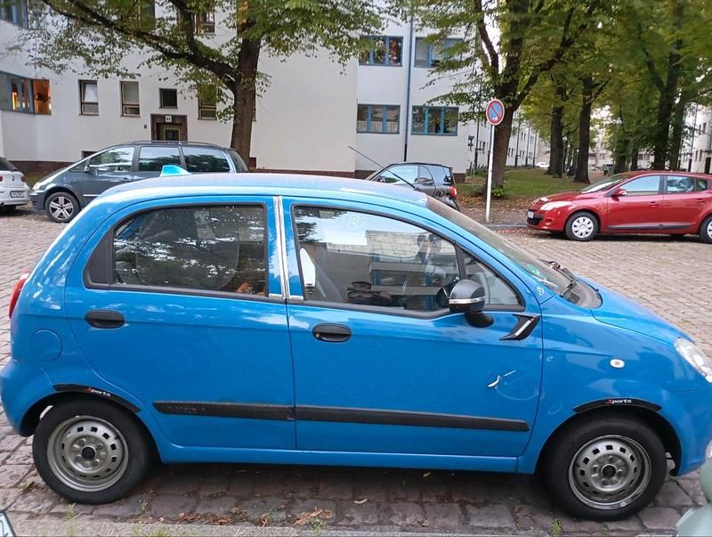 Blau Gebraucht 2009 Chevrolet Matiz Kleinwagen | 899 € (Fairer Preis) - Bild 1/4
