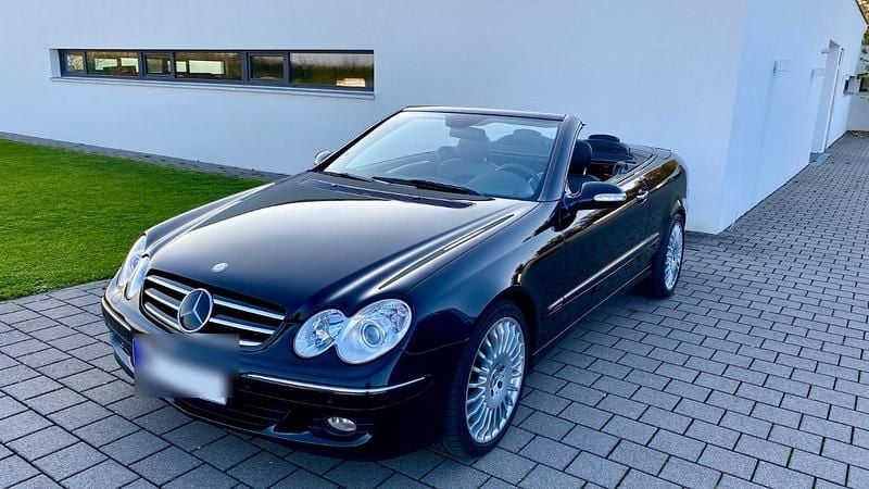 Schwarz Gebraucht 2008 Mercedes CLK280 Avantgarde Cabrio | 16.900 € (Etwas zu teuer) - Bild 1/4