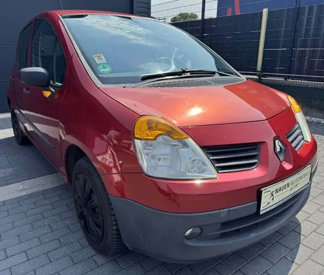 Gebraucht Renault Modus Authentique 75 PS (55 kW) 2005 Feuerrot Van / Kleinbus