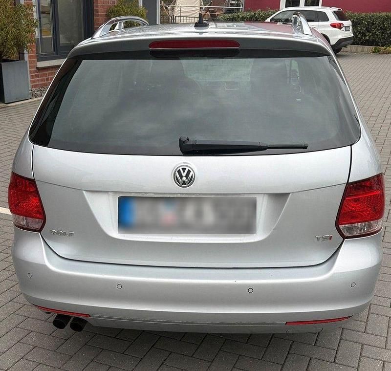 Gebraucht VW Golf V Highline 122 PS (89 kW) 2009 Silber Kombi
