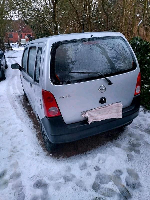 Gebraucht Opel Agila 58 PS (42 kW) 2003 Silber Van / Kleinbus