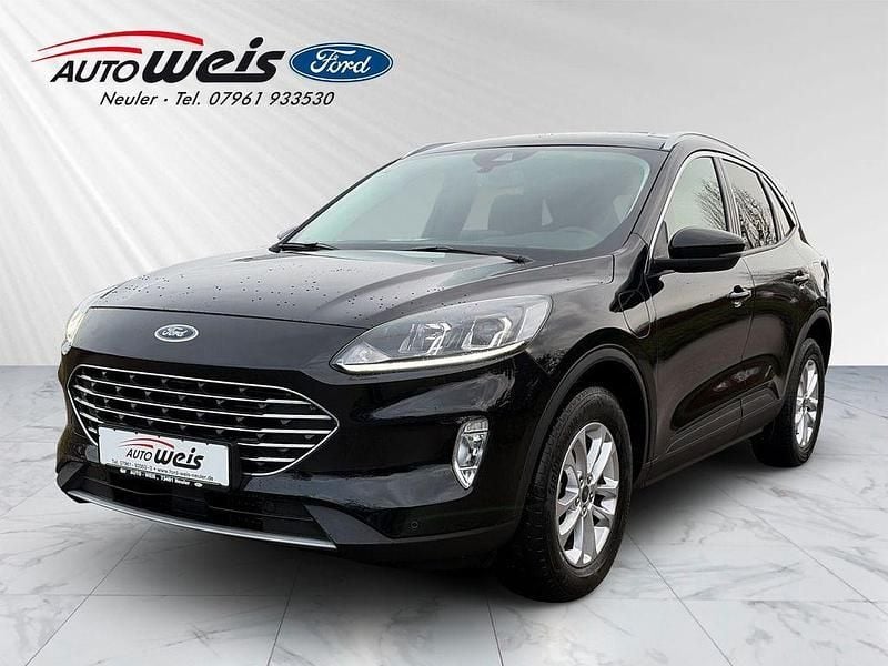Schwarz Gebraucht 2022 Ford Kuga Titanium SUV | 24.900 € (Fairer Preis) - Bild 1/4