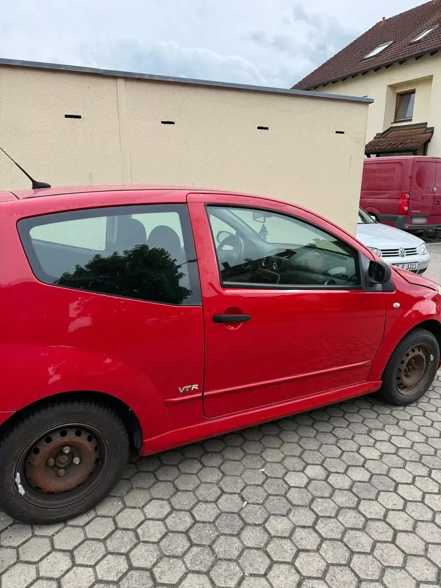 Gebraucht Citroën C2 71 PS (52 kW) 2006 Rot Kleinwagen