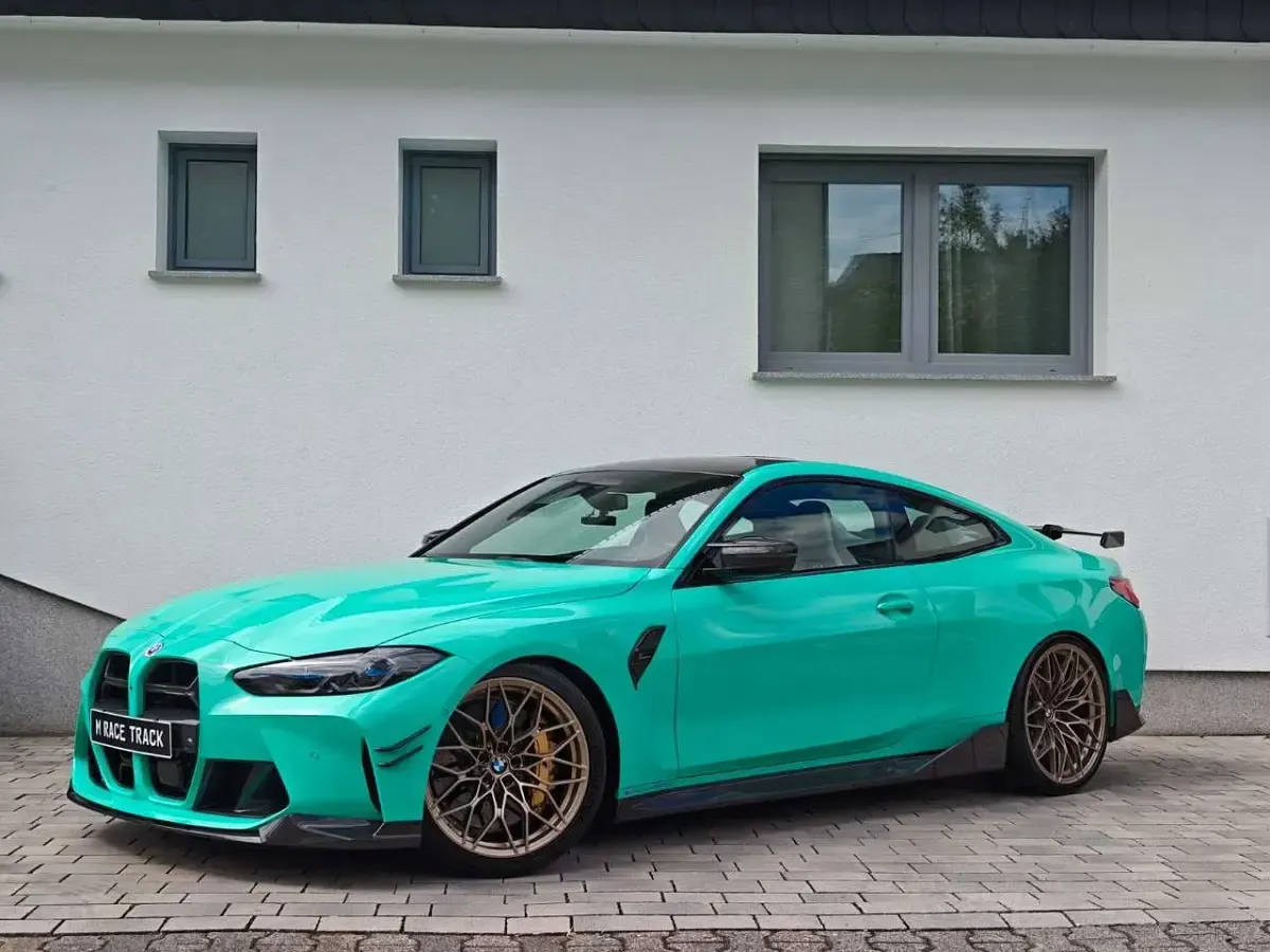 Gebraucht BMW M4 Competition Edition 610 PS (448 kW) 2021 Individual mintgrün Coupé