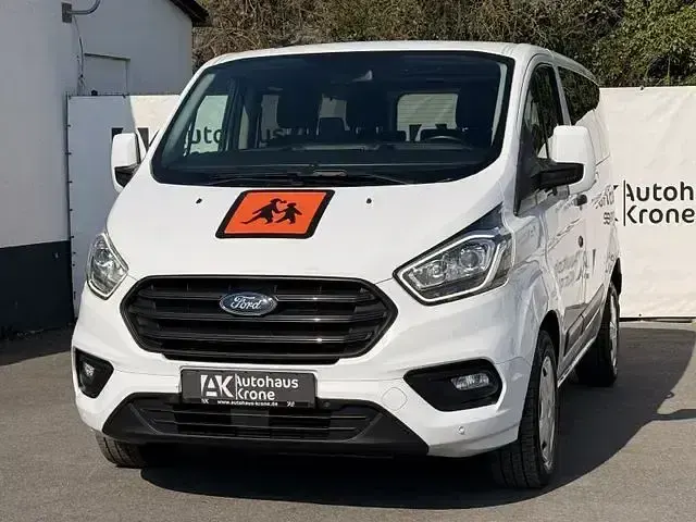 Second-hand Ford Transit Custom 105 CP (77 kW) 2020 Alb Monovolum