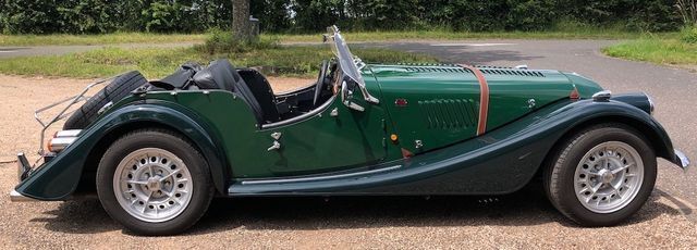 Grün Gebraucht 1991 Morgan Plus 8 Cabrio | 51.800 € - Bild 1/4