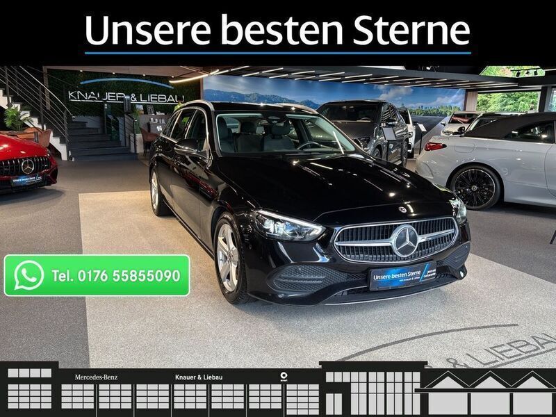 Schwarz Gebraucht 2022 Mercedes C200 Avantgarde Kombi | 29.660 € (Fairer Preis) - Bild 1/4