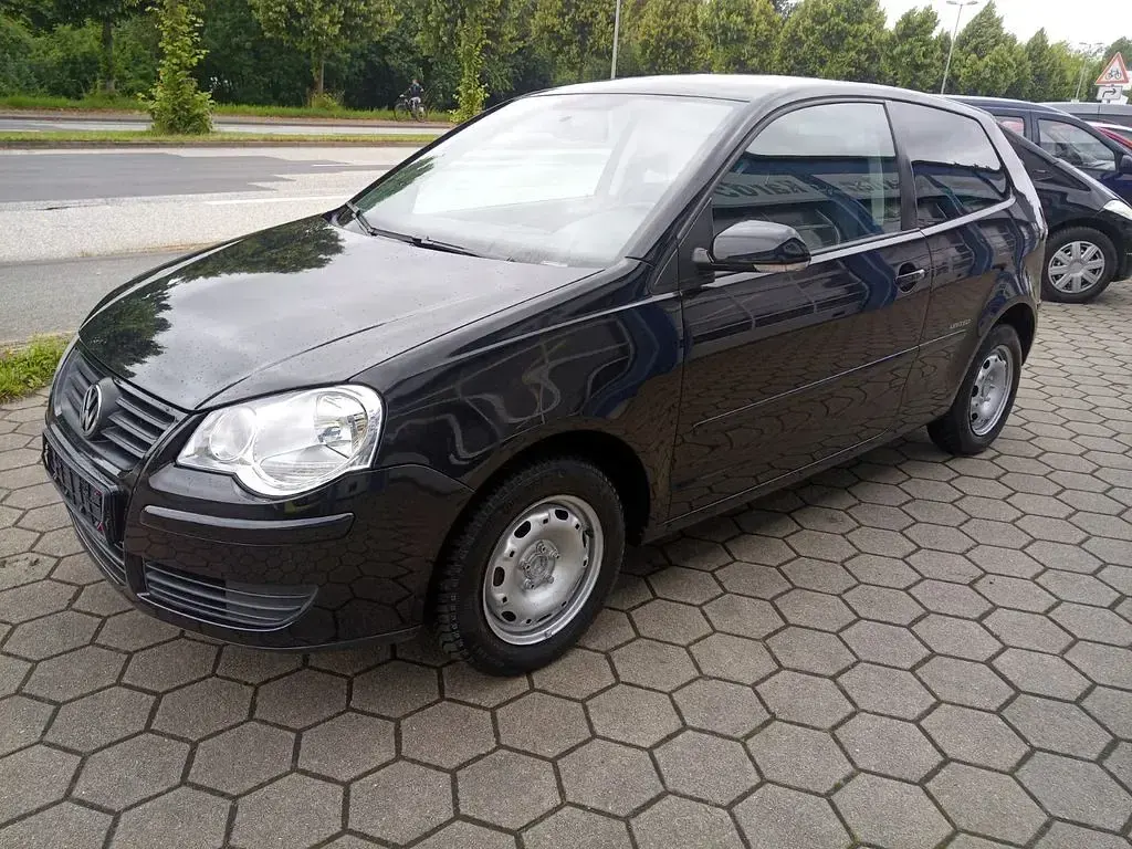 Gebraucht VW Polo United 69 PS (50 kW) 2009 Schwarz Kleinwagen