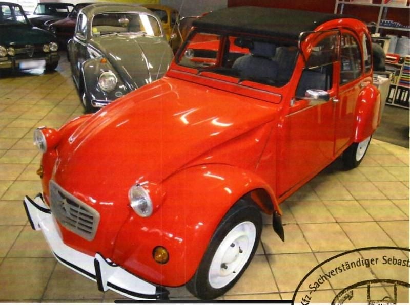 Second-hand Citroën 2CV 20 CP (14 kW) 1990 Roșu Berlinǎ