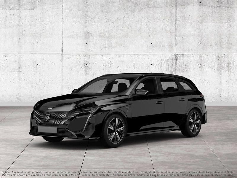 Lackierung schwarz perla nera/ Gebraucht 2025 Peugeot 308 SW GT Kombi | 39.490 € - Bild 1/4