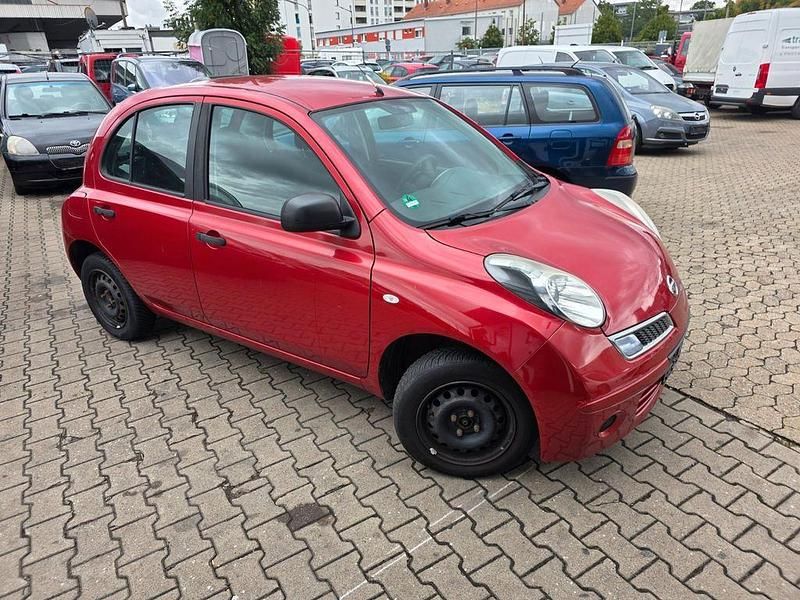 Rot Gebraucht 2010 Nissan Micra I-Way Kleinwagen | 1.299 € (Guter Preis) - Bild 1/4