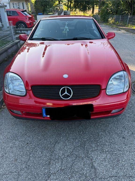 Rot Gebraucht 1999 Mercedes SLK230 Cabrio | 2.200 € (Superpreis) - Bild 1/4