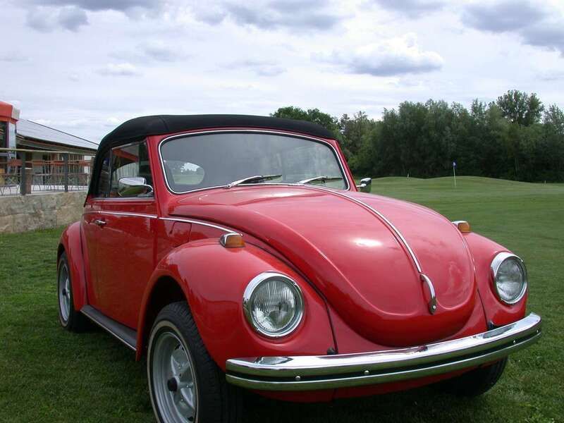 Rot Gebraucht 1972 VW Käfer Cabrio | 40.000 € - Bild 1/4