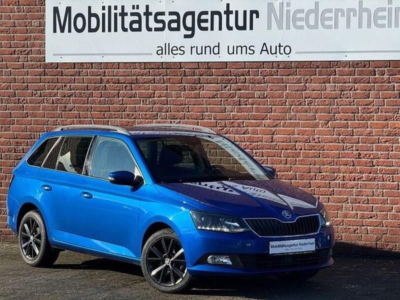 Gebraucht Skoda Fabia Style 110 PS (80 kW) 2017 Blau Kombi