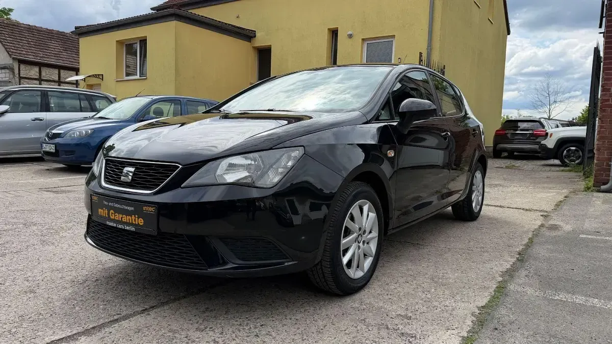 Gebraucht Seat Ibiza Reference 75 PS (55 kW) 2017 Schwarz Kleinwagen