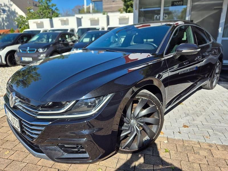 Schwarz Gebraucht 2018 VW Arteon R-line Limousine | 22.990 € (Etwas zu teuer) - Bild 1/4