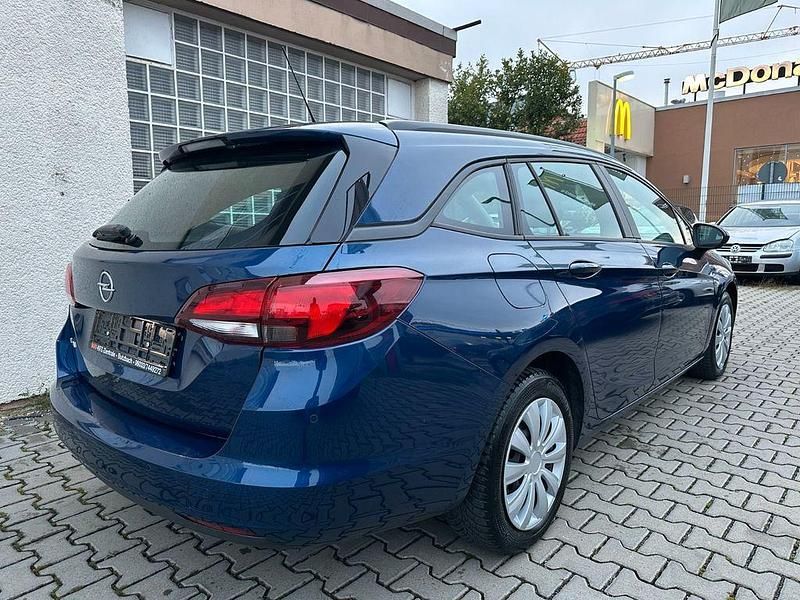 Gebraucht Opel Astra Edition 122 PS (89 kW) 2020 Blau Kombi