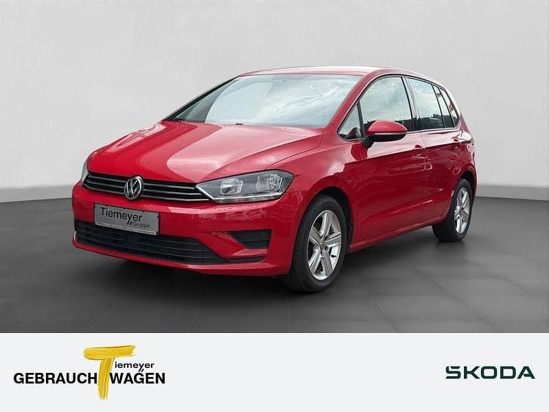 Tornadorot Gebraucht 2017 VW Golf Sportsvan Comfortline Van / Kleinbus | 9.590 € (Guter Preis) - Bild 1/4