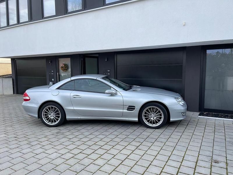 Silber Gebraucht 2006 Mercedes SL350 Cabrio | 15.500 € (Superpreis) - Bild 1/4