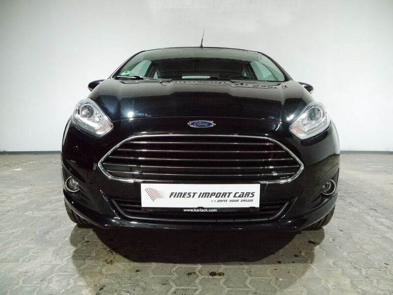 Gebraucht Ford Fiesta Trend 80 PS (58 kW) 2015 Schwarz Kleinwagen