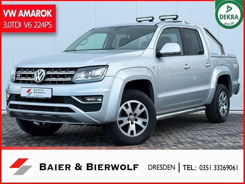 Gebraucht VW Amarok Highline 224 PS (164 kW) 2018 Silber Pickup