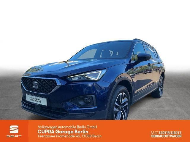 Atlantic blau Gebraucht 2021 Seat Tarraco Style SUV | 18.909 € - Bild 1/3
