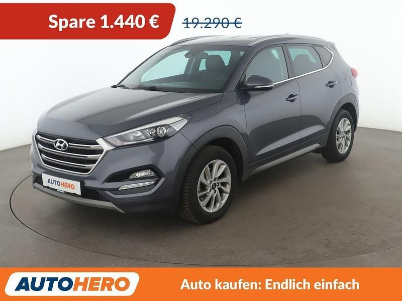Gebraucht Hyundai Tucson Style 177 PS (130 kW) 2017 Grau SUV