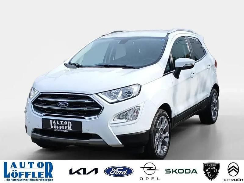 Frostweiß Gebraucht 2019 Ford Ecosport Titanium SUV | 15.408 € (Fairer Preis) - Bild 1/4