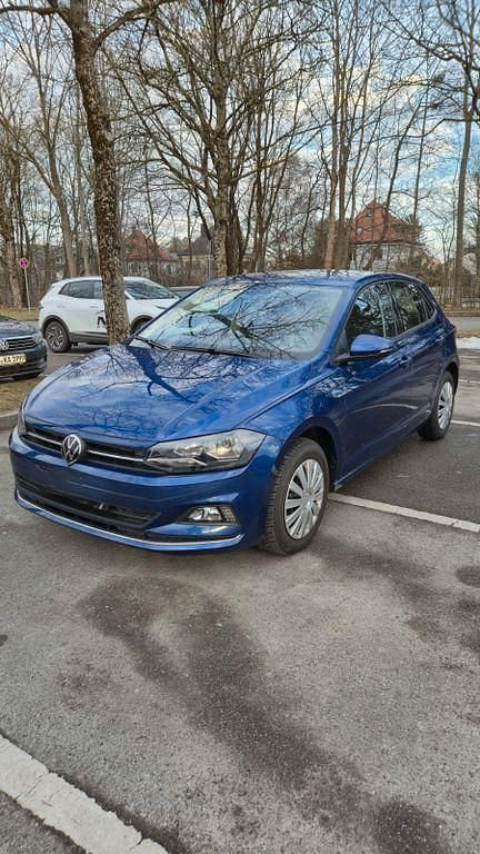 Gebraucht VW Polo Highline 110 PS (80 kW) 2021 Blau Kleinwagen