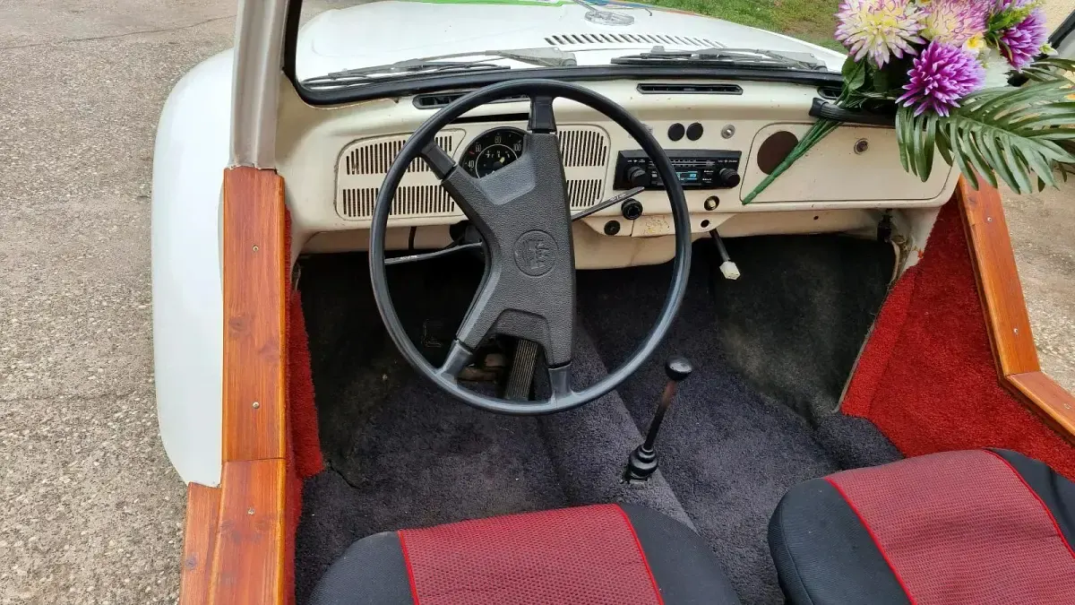 Gebraucht VW Käfer 40 PS (29 kW) 1973 Weiß Limousine