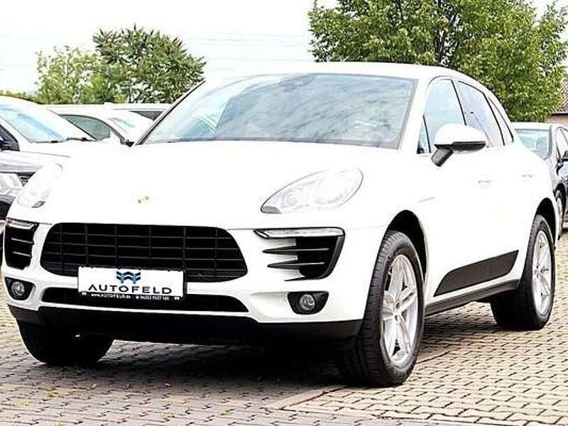 Weiss Gebraucht 2015 Porsche Macan SUV | 27.450 € (Superpreis) - Bild 1/4