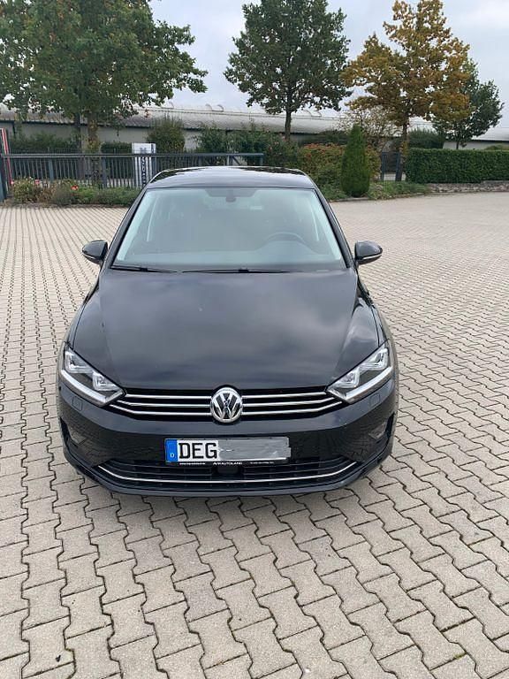 Schwarz Gebraucht 2015 VW Golf Sportsvan Comfortline Van / Kleinbus | 11.500 € (Guter Preis) - Bild 1/4