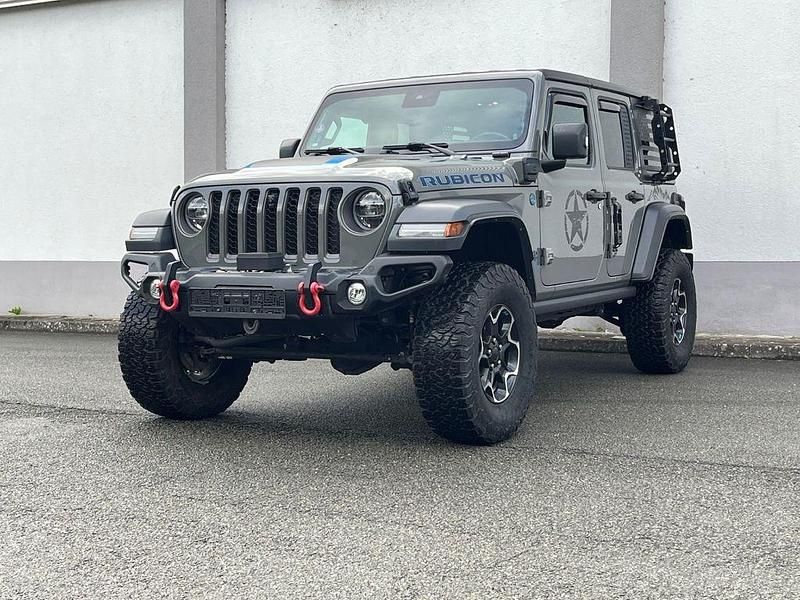 Grau Gebraucht 2022 Jeep Wrangler Rubicon SUV | 54.490 € (Fairer Preis) - Bild 1/4
