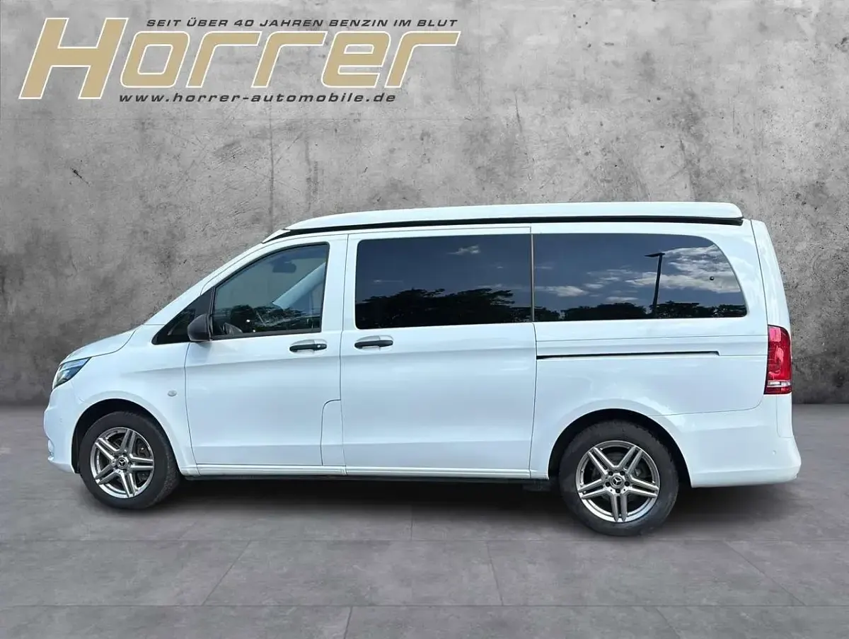 Gebraucht Mercedes V220 Marco Polo 163 PS (119 kW) 2020 Bergkristallweiã metallic Van / Kleinbus