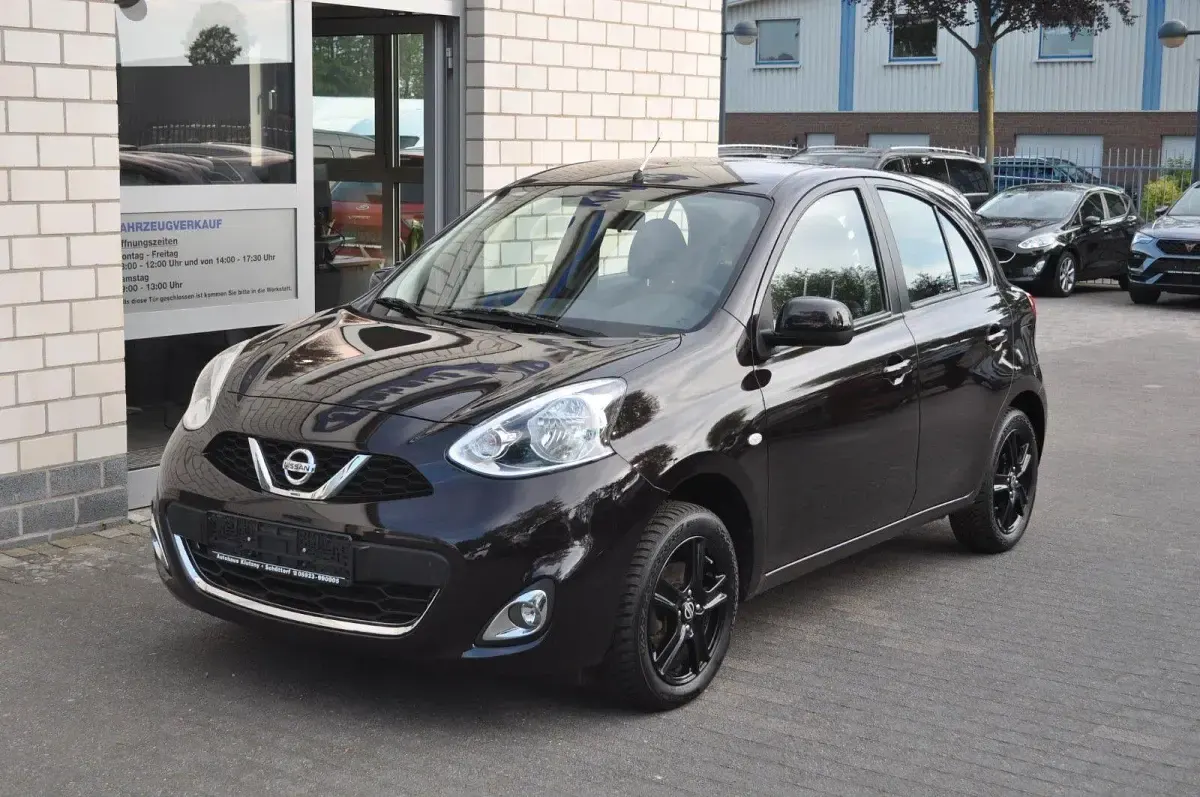 Gebraucht Nissan Micra Acenta 80 PS (58 kW) 2017 Schwarz Kleinwagen