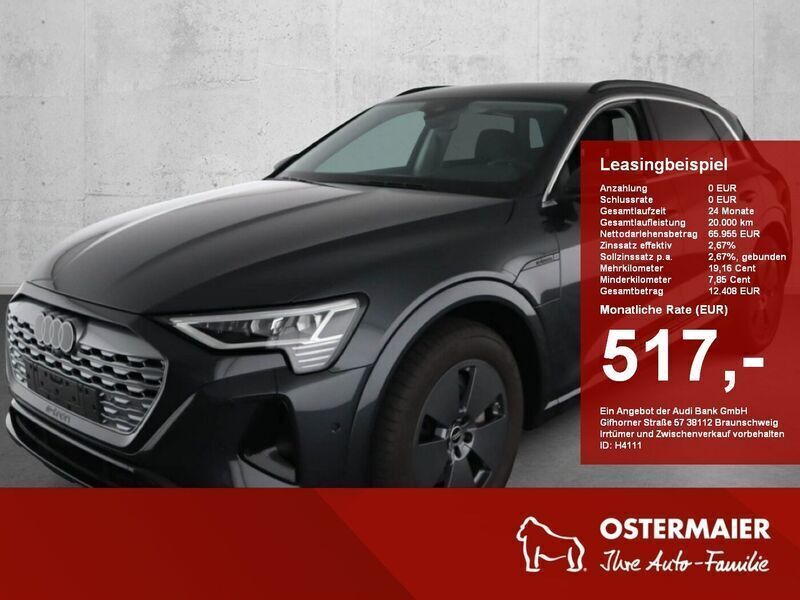 Manhattangrau Gebraucht 2024 Audi Q8 e-tron Advanced Plus SUV | 65.955 € (Teuer) - Bild 1/4