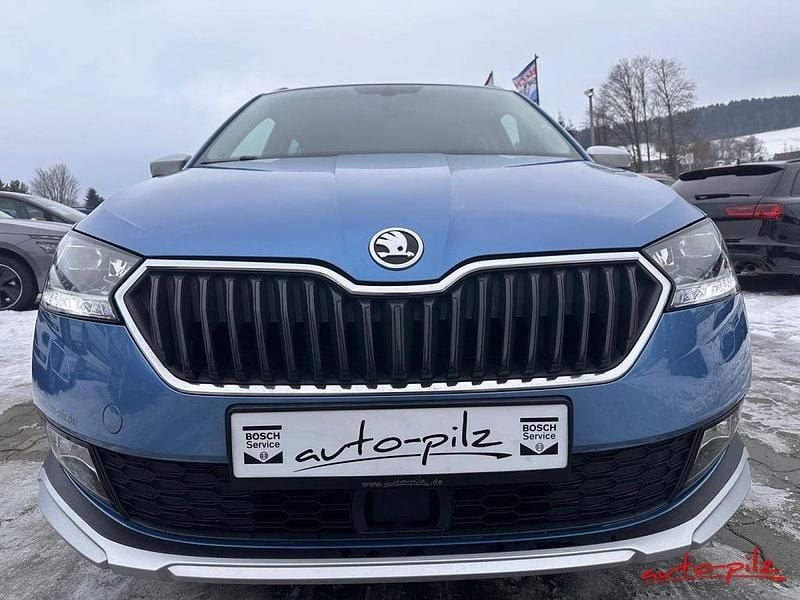 Gebraucht Skoda Fabia ScoutLine 110 PS (80 kW) 2019 Blau Kombi