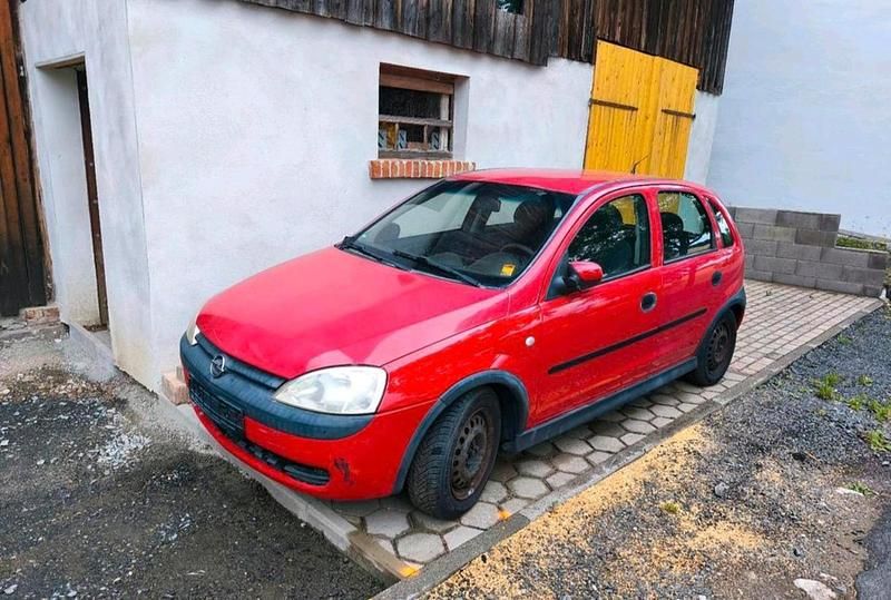 Rot Gebraucht 2004 Opel Corsa Kleinwagen | 350 € (Superpreis) - Bild 1/4