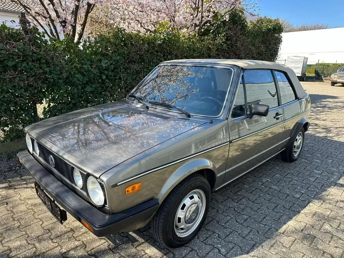 Gebraucht VW Golf Cabriolet 69 PS (50 kW) 1980 Grau Cabrio