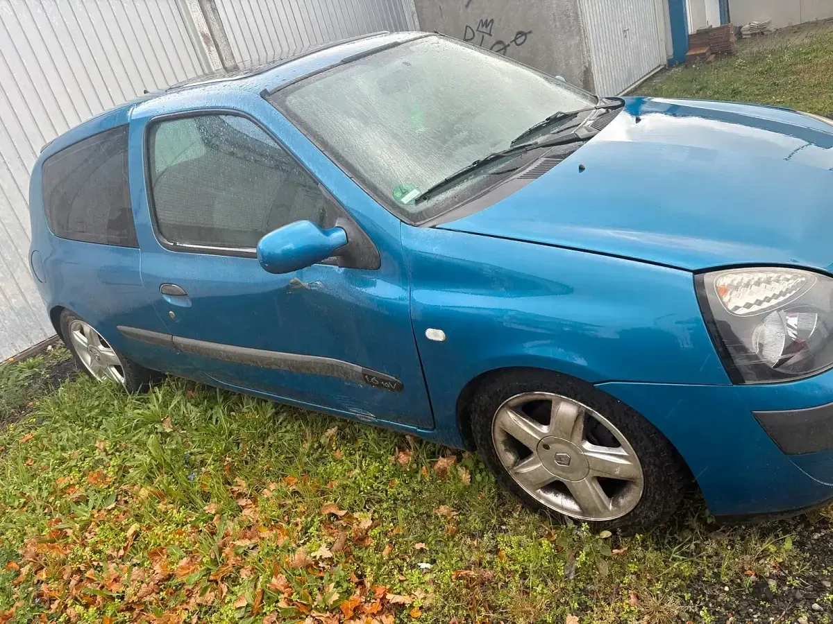 Gebraucht Renault Clio II 107 PS (78 kW) 1998 Blau Kleinwagen