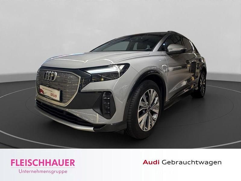 Grau Gebraucht 2022 Audi Q4 e-tron SUV | 29.990 € (Superpreis) - Bild 1/4