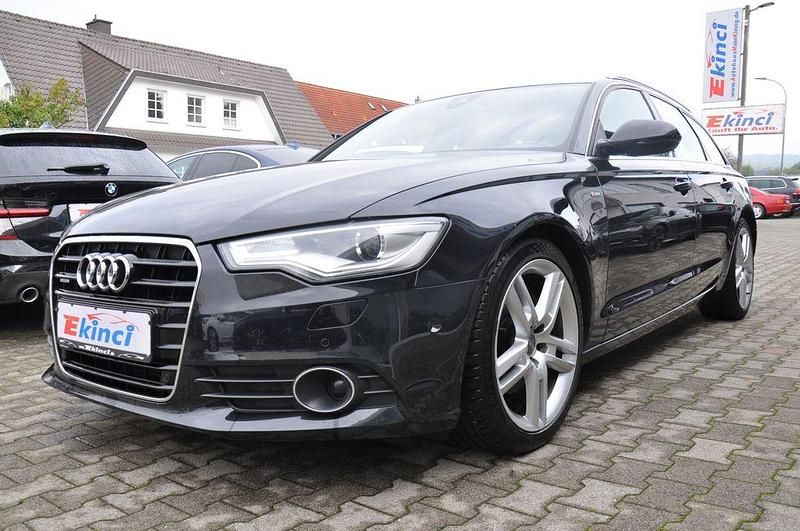 Schwarz Gebraucht 2013 Audi A6 S-Line Kombi | 9.900 € (Guter Preis) - Bild 1/4