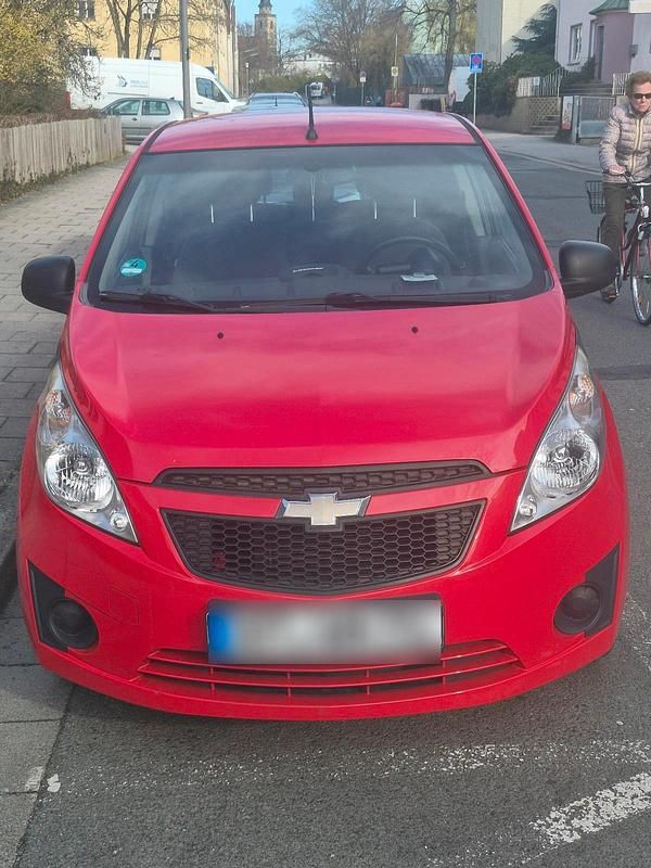 Gebraucht Chevrolet Spark 68 PS (50 kW) 2012 Rot Kleinwagen