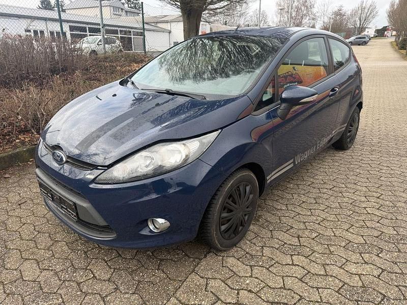 Gebraucht Ford Fiesta Trend 60 PS (44 kW) 2011 Blau Kleinwagen