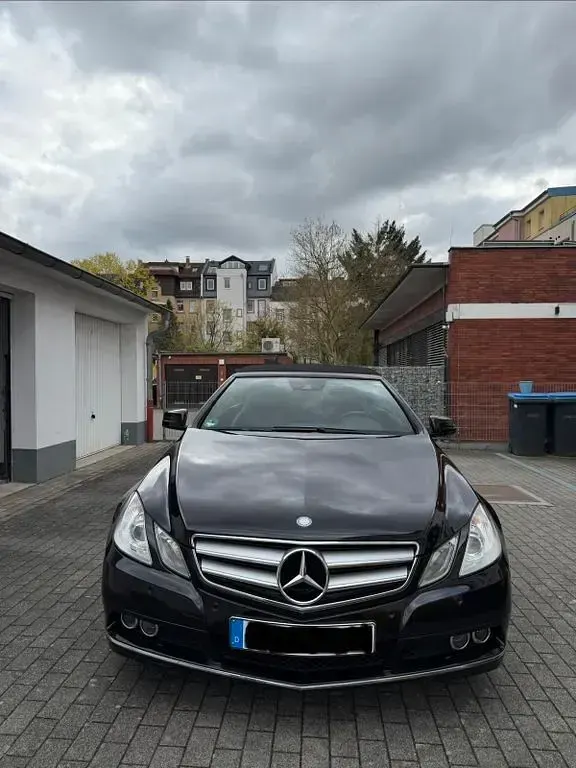 Brugt Mercedes E200 Elegance 184 HK (135 kW) 2011 Sort Cabriolet