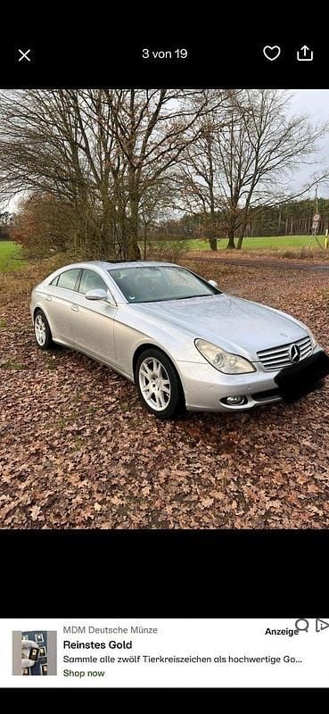 Gebraucht Mercedes CLS350 272 PS (200 kW) 2005 Silber Coupé