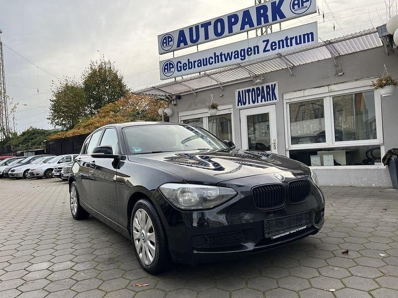 Schwarz Gebraucht 2014 BMW 116 Comfort Edition Kleinwagen | 8.400 € (Etwas zu teuer) - Bild 1/4