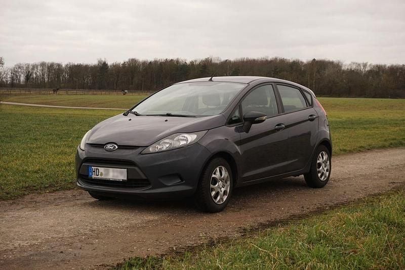 Gebraucht Ford Fiesta Trend 82 PS (60 kW) 2012 Grau Kleinwagen
